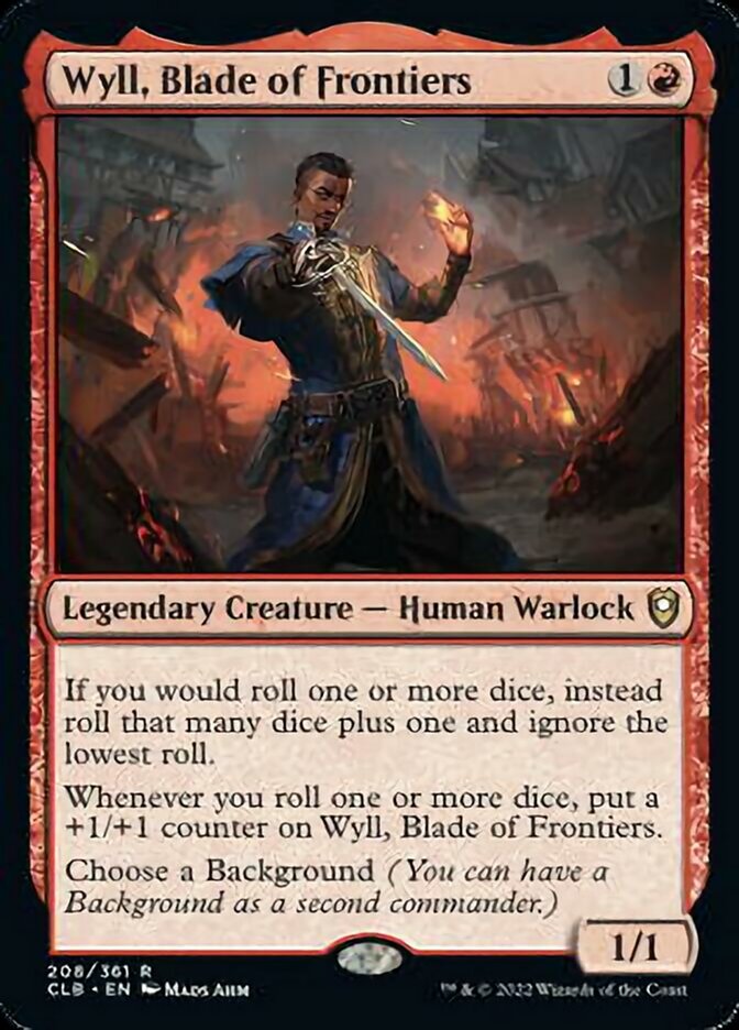 Wyll, Blade of Frontiers [Commander Legends: Battle for Baldur's Gate] | The Clever Kobold