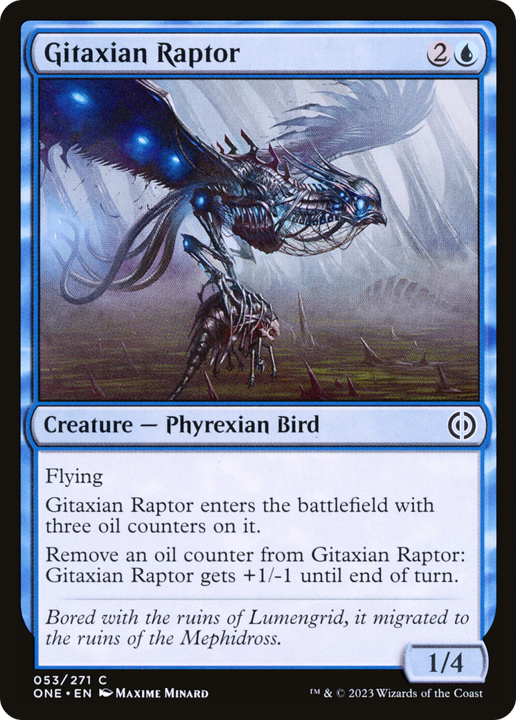 Gitaxian Raptor [Phyrexia: All Will Be One] | The Clever Kobold