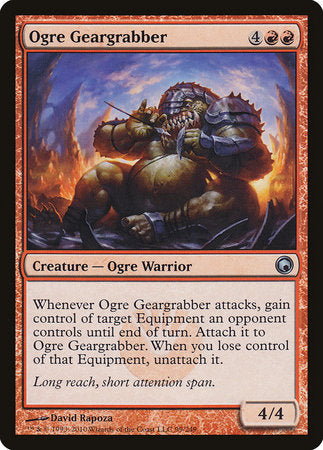 Ogre Geargrabber [Scars of Mirrodin] | The Clever Kobold