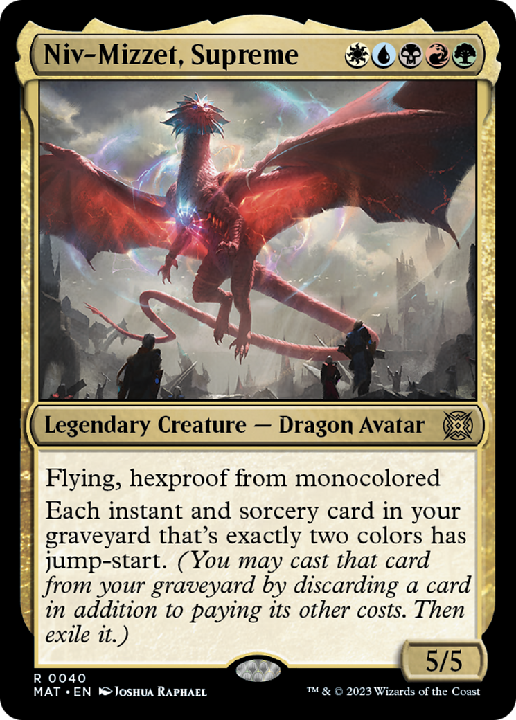 Niv-Mizzet, Supreme [March of the Machine: The Aftermath] | The Clever Kobold
