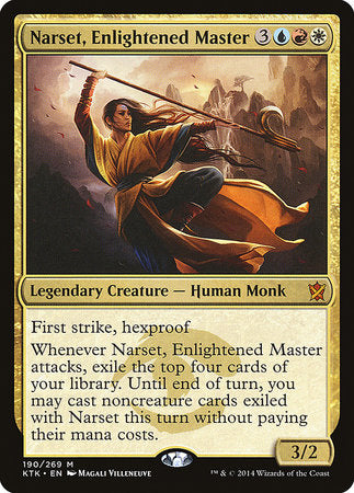 Narset, Enlightened Master [Khans of Tarkir] | The Clever Kobold