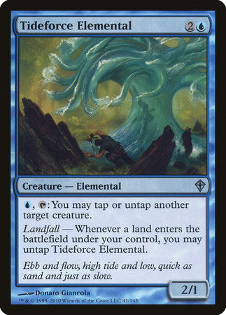 Tideforce Elemental [Worldwake] | The Clever Kobold