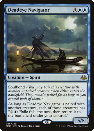 Deadeye Navigator [Modern Masters 2017] | The Clever Kobold