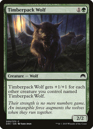 Timberpack Wolf [Magic Origins] | The Clever Kobold