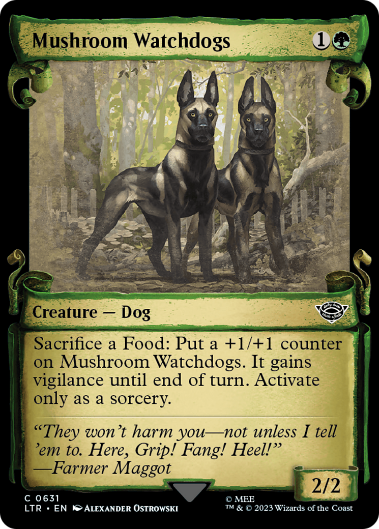 Mushroom Watchdogs [The Lord of the Rings: Tales of Middle-Earth Showcase Scrolls] | The Clever Kobold