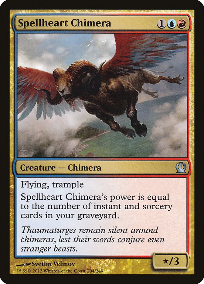 Spellheart Chimera [Theros] | The Clever Kobold