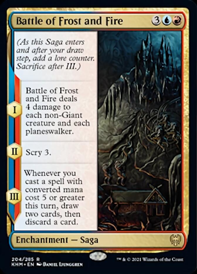 Battle of Frost and Fire [Kaldheim] | The Clever Kobold