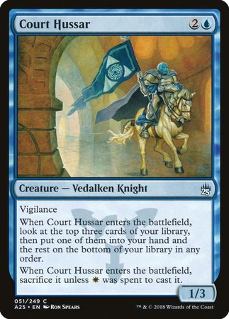 Court Hussar [Masters 25] | The Clever Kobold