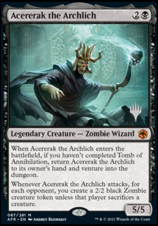 Acererak the Archlich (Promo Pack) [Dungeons & Dragons: Adventures in the Forgotten Realms Promos] | The Clever Kobold