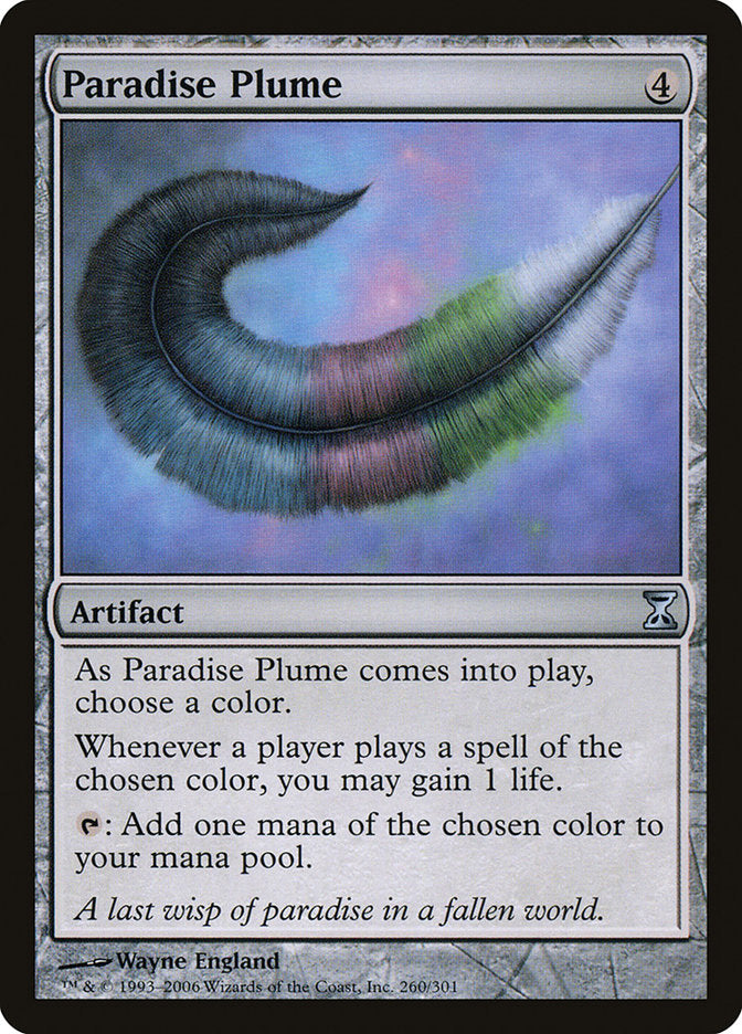 Paradise Plume [Time Spiral] | The Clever Kobold