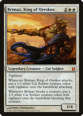 Brimaz, King of Oreskos [Born of the Gods] | The Clever Kobold