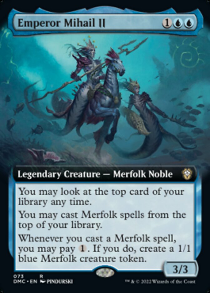 Emperor Mihail II (Extended Art) [Dominaria United Commander] | The Clever Kobold