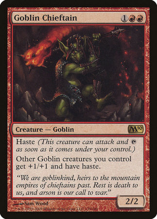 Goblin Chieftain [Magic 2010] | The Clever Kobold