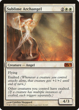 Sublime Archangel [Magic 2013] | The Clever Kobold