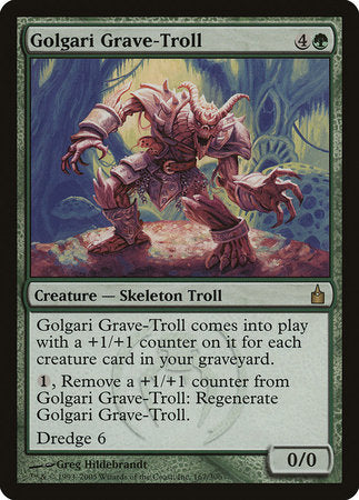 Golgari Grave-Troll [Ravnica: City of Guilds] | The Clever Kobold