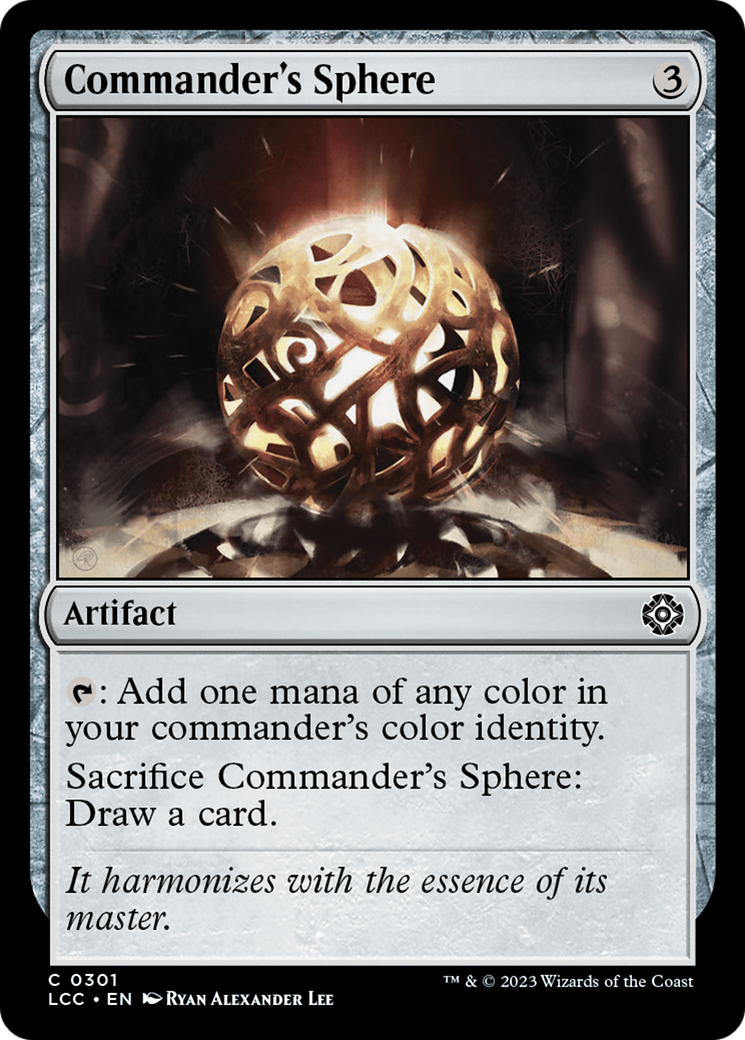 Commander's Sphere [The Lost Caverns of Ixalan Commander] | The Clever Kobold