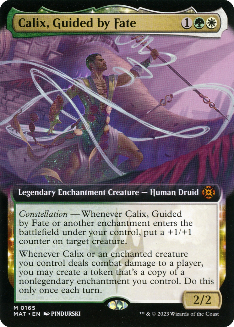 Calix, Guided by Fate (Extended Art) [March of the Machine: The Aftermath] | The Clever Kobold