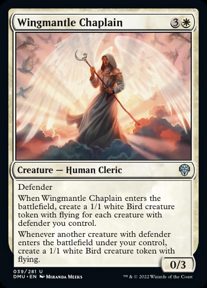 Wingmantle Chaplain [Dominaria United] | The Clever Kobold