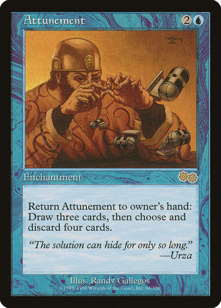 Attunement [Urza's Saga] | The Clever Kobold