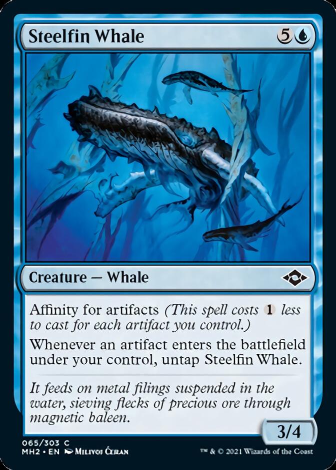 Steelfin Whale [Modern Horizons 2] | The Clever Kobold