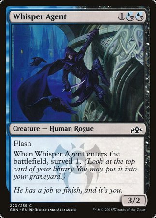 Whisper Agent [Guilds of Ravnica] | The Clever Kobold