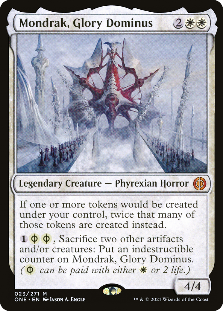 Mondrak, Glory Dominus [Phyrexia: All Will Be One] | The Clever Kobold