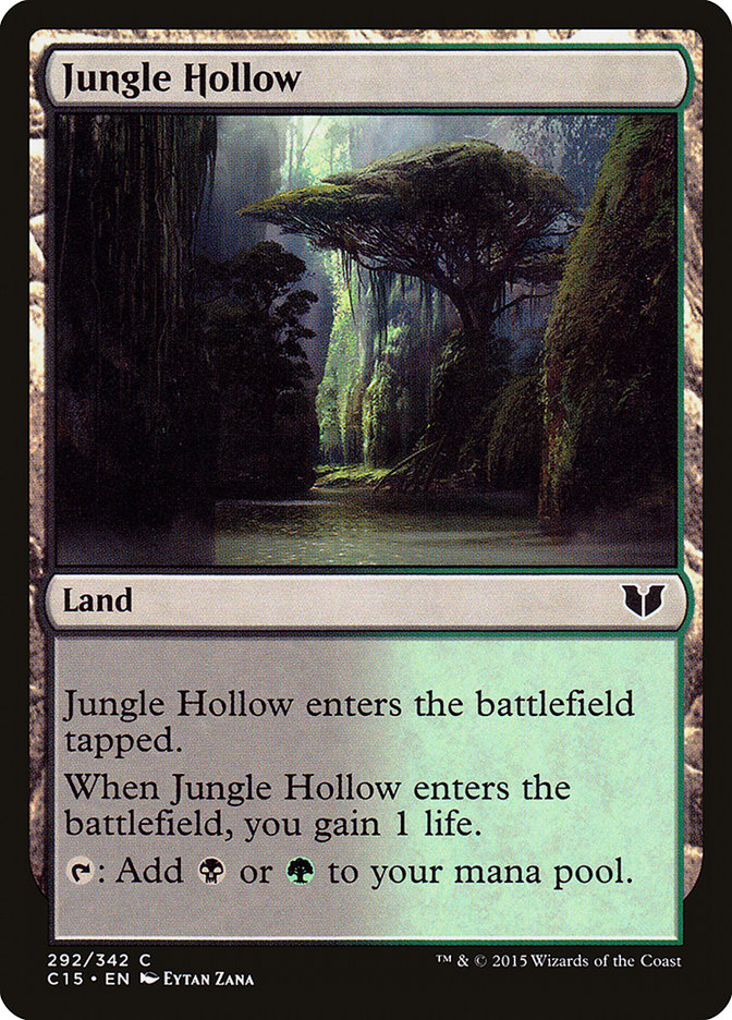 Jungle Hollow [Commander 2015] | The Clever Kobold