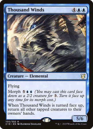 Thousand Winds [Commander 2019] | The Clever Kobold