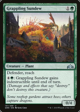 Grappling Sundew [Guilds of Ravnica] | The Clever Kobold