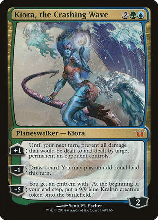 Kiora, the Crashing Wave [Born of the Gods] | The Clever Kobold