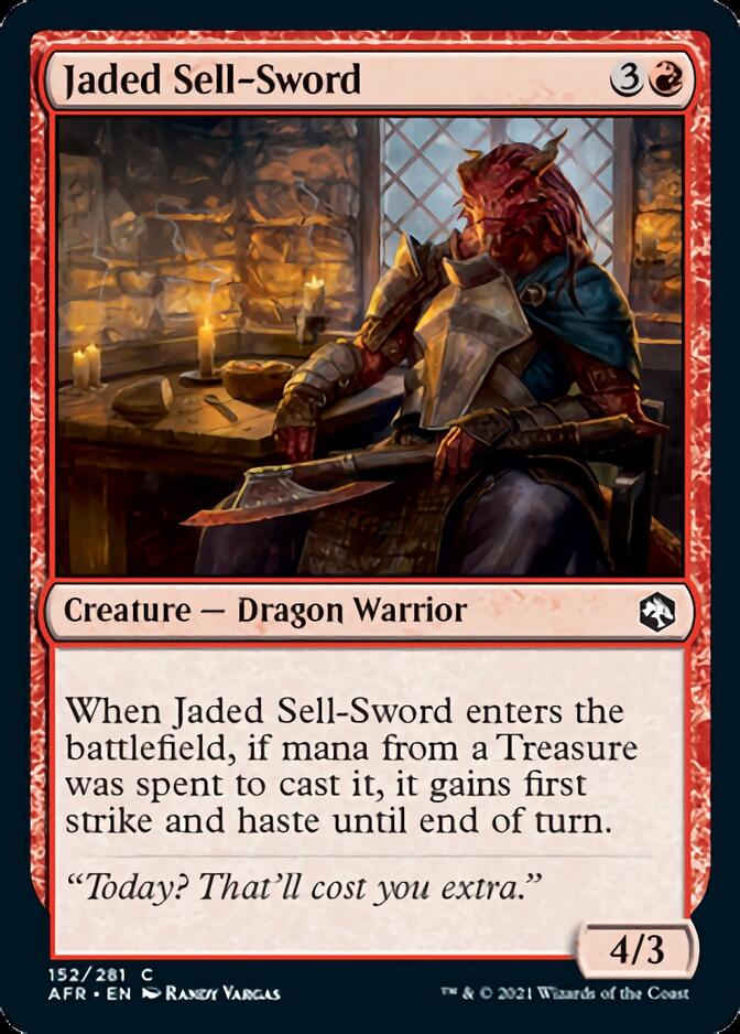 Jaded Sell-Sword [Dungeons & Dragons: Adventures in the Forgotten Realms] | The Clever Kobold