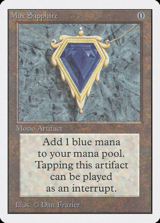 Mox Sapphire [Unlimited Edition] | The Clever Kobold