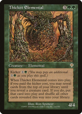 Thicket Elemental [Invasion] | The Clever Kobold