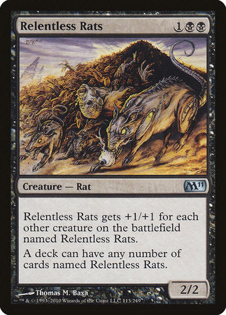 Relentless Rats [Magic 2011] | The Clever Kobold