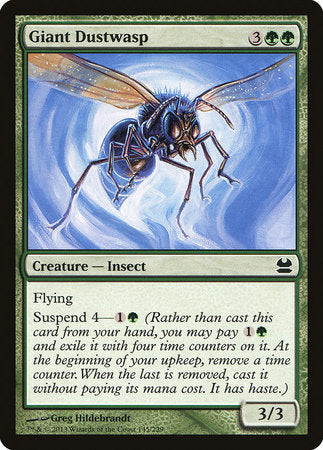 Giant Dustwasp [Modern Masters] | The Clever Kobold
