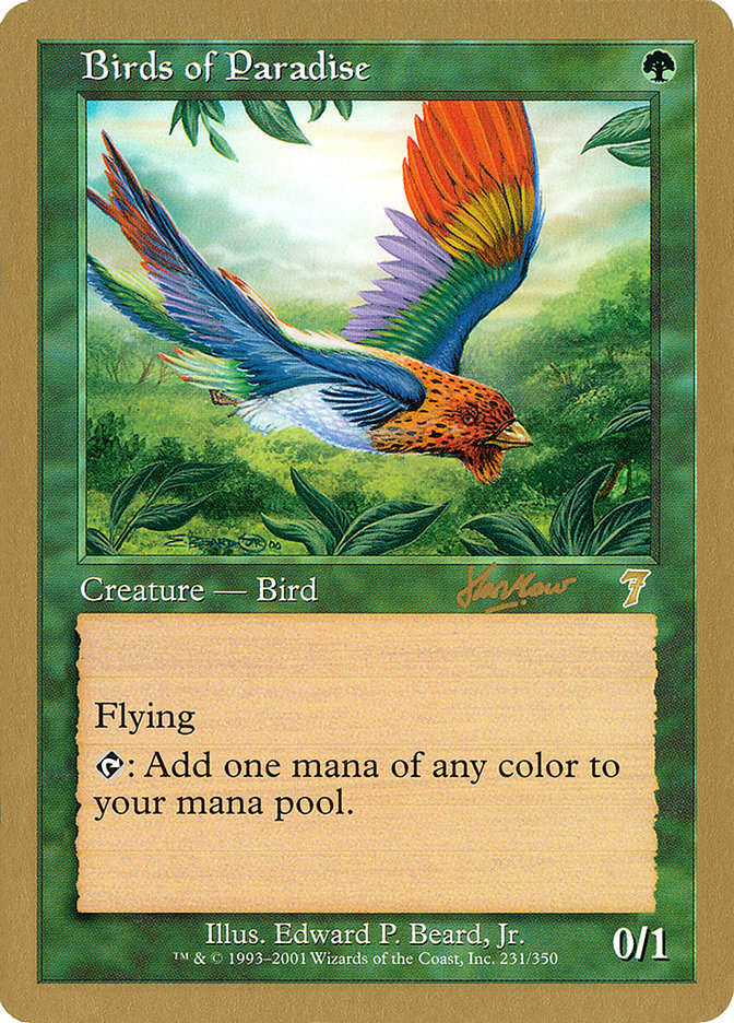 Birds of Paradise (Sim Han How) [World Championship Decks 2002] | The Clever Kobold