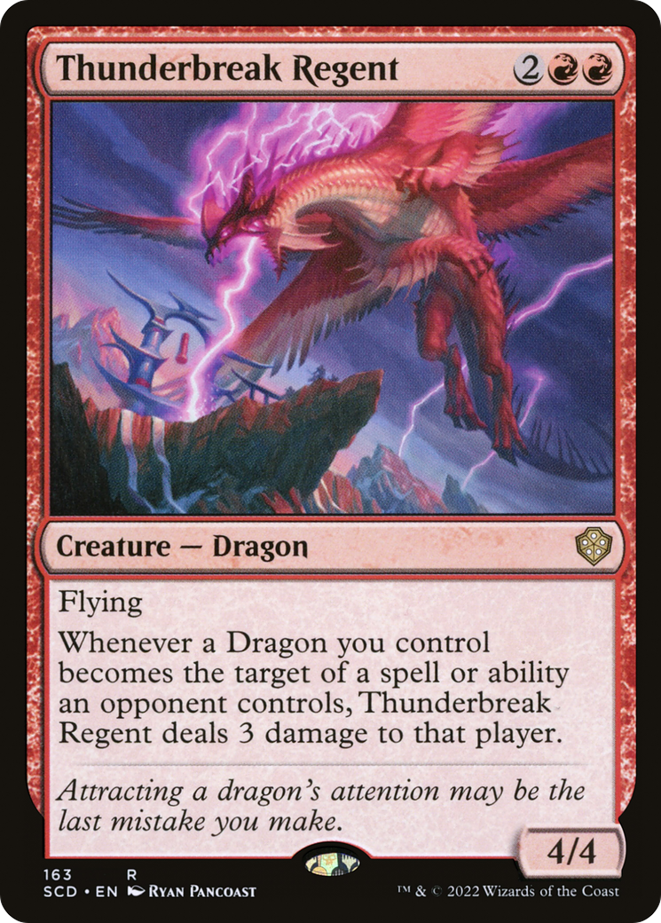 Thunderbreak Regent [Starter Commander Decks] | The Clever Kobold