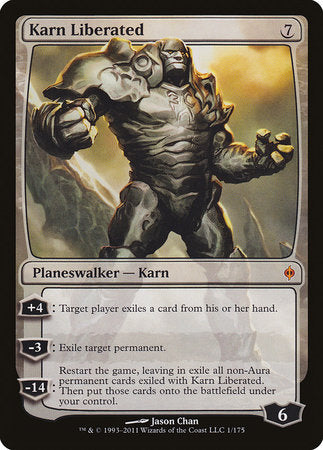 Karn Liberated [New Phyrexia] | The Clever Kobold