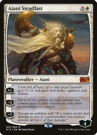 Ajani Steadfast [Magic 2015] | The Clever Kobold