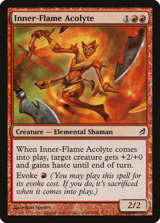 Inner-Flame Acolyte [Lorwyn] | The Clever Kobold