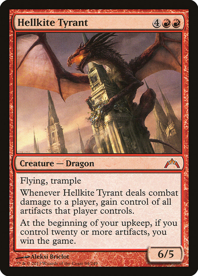 Hellkite Tyrant [Gatecrash] | The Clever Kobold