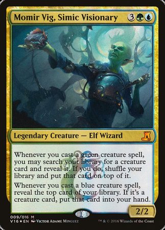 Momir Vig, Simic Visionary [From the Vault: Lore] | The Clever Kobold