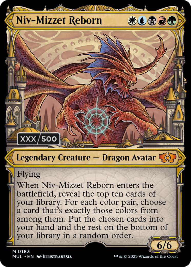 Niv-Mizzet Reborn (Serialized) [Multiverse Legends] | The Clever Kobold