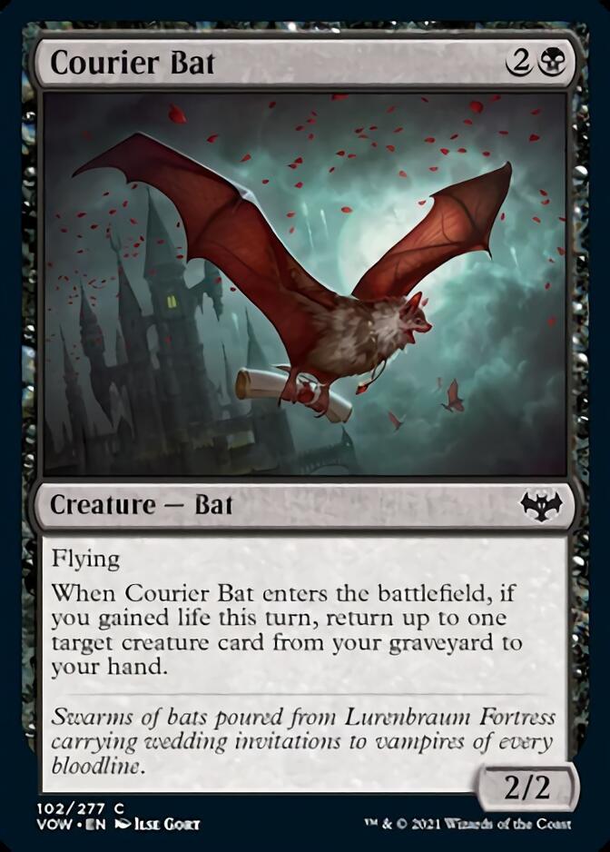 Courier Bat [Innistrad: Crimson Vow] | The Clever Kobold