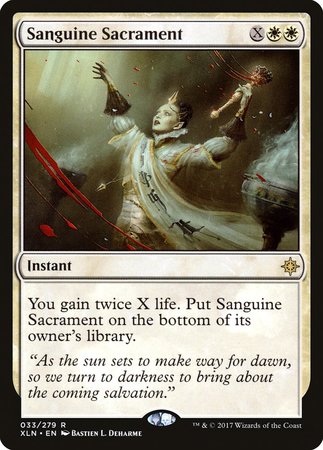 Sanguine Sacrament [Ixalan] | The Clever Kobold