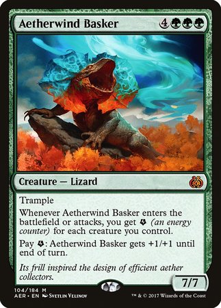 Aetherwind Basker [Aether Revolt] | The Clever Kobold