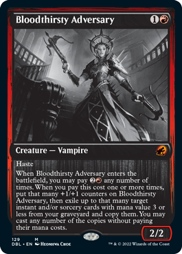 Bloodthirsty Adversary [Innistrad: Double Feature] | The Clever Kobold