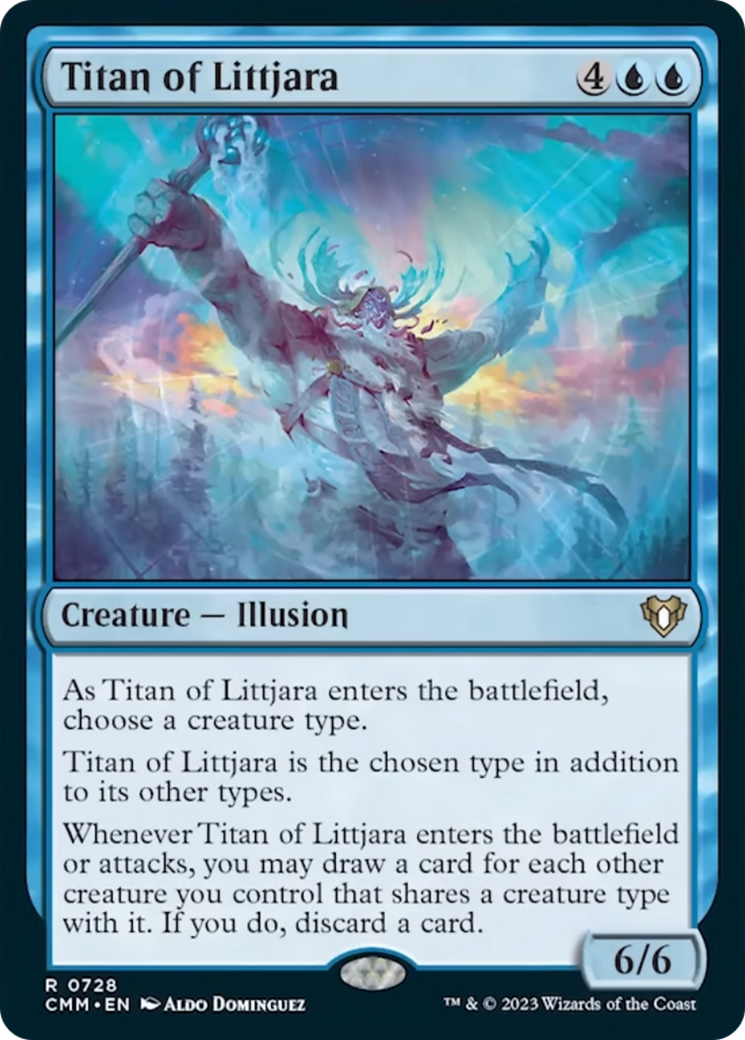 Titan of Littjara [Commander Masters] | The Clever Kobold
