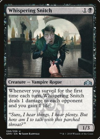 Whispering Snitch [Guilds of Ravnica] | The Clever Kobold