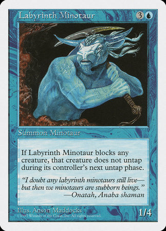 Labyrinth Minotaur [Fifth Edition] | The Clever Kobold